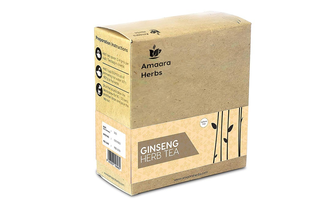 Amaara Herbs Ginseng Herb Tea    Pack  20 pcs